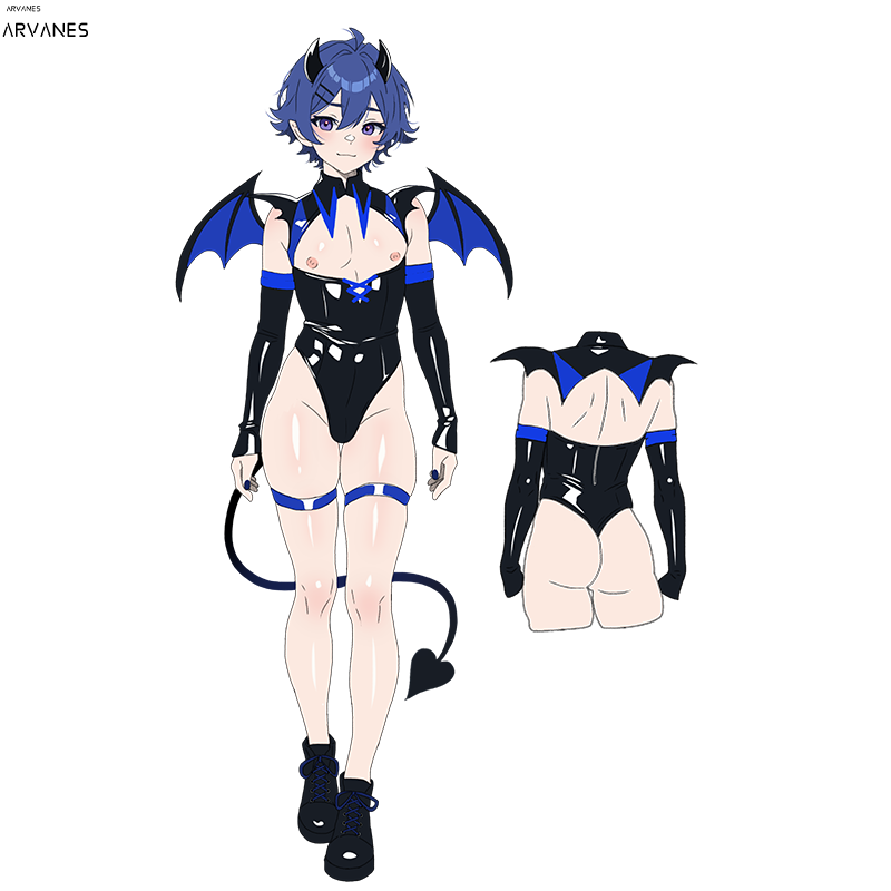 Pre-Order Cosplay Dark Horn Succubus Costume (5-Piece Set) AS04