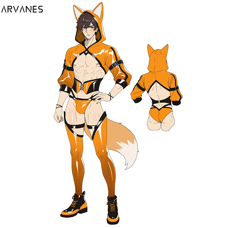 Pre-Order Fox Bodysuit  (5-Piece Set) AS12