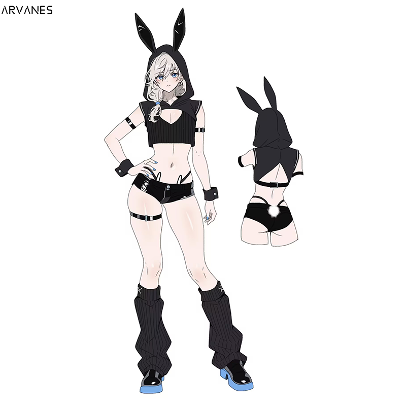 Pre-Order  Cosplay Bunny Set   (7-Piece Set) AS47